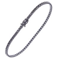 Bracelet Bliss in Or blanc Diamante Black 20104879